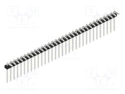 Connector: pin strips; pin header; male; PIN: 32; 2mm; THT; 1x32