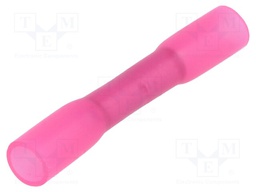 Butt splice; in heat-shrinkable insulation; copper; 0.5÷1.5mm2