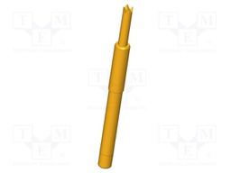 Test needle; Operational spring compression: 4mm; 5A; Ø: 1.8mm