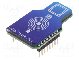 Click board; touch sensor; GPIO; AT42QT1010; mikroBUS connector