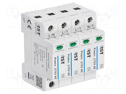 Surge arrester; Type 2; In 8/20us: 40kA; Uoper.max: 275VAC; IP20