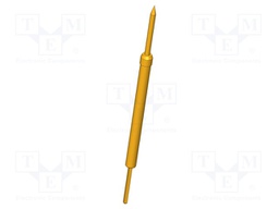 Needle-like test probe; Operational spring compression: 4.8mm