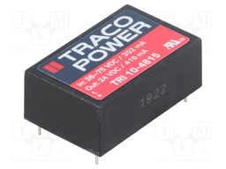 Converter: DC/DC; 10W; Uin: 36÷75V; Uout: 24VDC; Iout: 416mA; DIP24