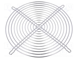 Guard; 240x240mm; Mat: metal; Mounting: screw