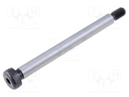 Shoulder screw; Mat: steel; Thread len: 9.5mm; Thread: M5; ISO: 7379