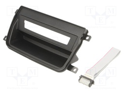 Radio mounting frame; BMW; black