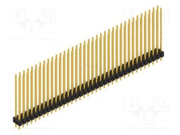 Connector: pin strips; pin header; male; PIN: 72; 2.54mm; THT; 2x36