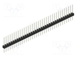 Connector: pin strips; pin header; male; PIN: 35; 2.54mm; THT; 1x35