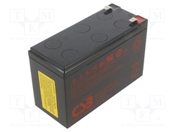 Re-battery: acid-lead; 12V; 9Ah; AGM; 150.9x64.8x94.3mm; 460W