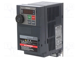 Vector inverter; Max motor power: 0.2kW; Usup: 200÷230VAC; 1.5A