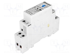 Relay: installation; monostable; NC x2; Ucoil: 230VAC; 25A; IP20