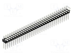 Connector: pin strips; pin header; male; PIN: 64; 2.54mm; THT; 2x32