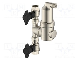 Air separator; IBF; max.10bar; 5um; 45l/min; 9000Gs; 110°C