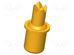 Test needle; Operational spring compression: 1mm; 8A; Ø: 1.3mm