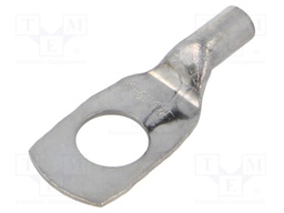 Tip: ring tube; M10; 6mm2; crimped; for cable; tinned; copper