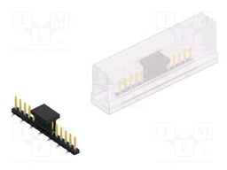Connector: pin strips; pin header; male; PIN: 14; 2mm; SMT; 1x14