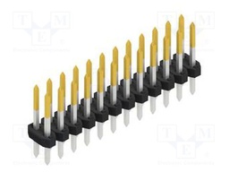 Connector: pin strips; pin header; male; PIN: 24; 2mm; THT; 2x12