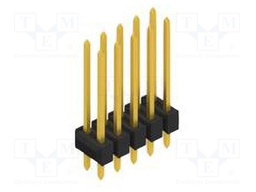 Connector: pin strips; pin header; male; PIN: 10; 2.54mm; THT; 2x5