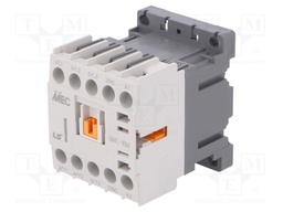 Contactor: 3-pole; NO x3; Auxiliary contacts: NC; 24VAC; 16A; IP20
