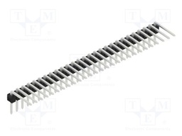 Connector: pin strips; pin header; male; PIN: 27; 2.54mm; THT; 1x27