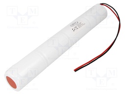 Re-battery: Ni-Cd; D; 4.8V; 4500mAh; Leads: 250mm leads; Ø35x244mm