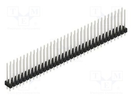 Connector: pin strips; pin header; male; PIN: 70; 2.54mm; THT; 2x35