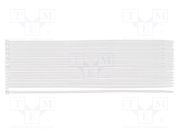 Cable tie; L: 200mm; W: 3.6mm; natural; 100pcs; EXTREME