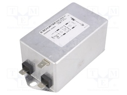 Filter: anti-interference; 250VAC; Cx: 1uF; Cy: 4.7nF; 0.6mH; 4.6mΩ