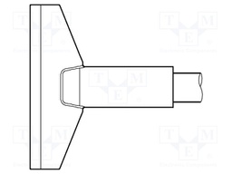 Tip; shovel; 32.2mm; longlife