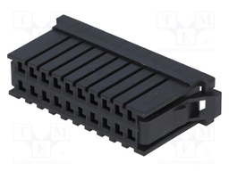 Plug; wire-board; female; D-3100D; 3.81mm; PIN: 20; Layout: 2x10