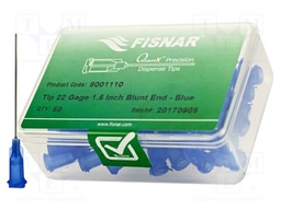 Needle: steel; 1.5"; Size: 22; straight; 0.41mm; Mounting: Luer Lock