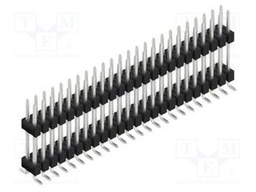 Connector: pin strips; pin header; male; PIN: 48; 2.54mm; SMT; 2x24