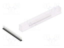 Connector: pin strips; pin header; male; PIN: 56; 2mm; SMT; 2x28