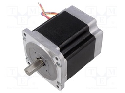 Motor: AC; 2-phase,bipolar,stepper; 100VAC; step 1,8°; 6.4Nm; 4A