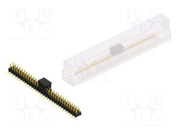 Connector: pin strips; pin header; male; PIN: 60; 2.54mm; SMT; 2x30