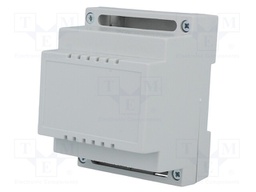 Enclosure: for DIN rail mounting; Y: 89mm; X: 69.7mm; Z: 64.7mm; ABS