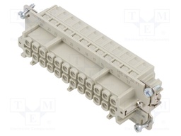 Connector: rectangular; female; PIN: 24; 24+PE; size 8; screws; 16A