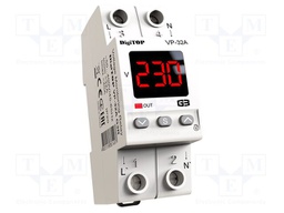 Voltage monitoring relay; undervoltage,overvoltage; 230VAC