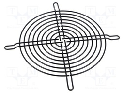 Guard; steel; 120x120mm; screws