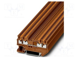 Splice terminal: rail; PT; PA; L: 30.5mm; terminals: 4; W: 3.5mm