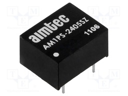 Converter: DC/DC; 1W; Uin: 21.6÷26.4V; 5VDC; Iout: 200mA; DIP8; 1.8g