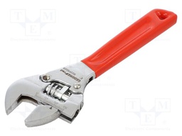 Wrench: adjustable; Jaw capacity: 30mm; Overall len: 205mm