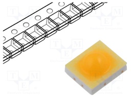 Power LED; white warm; Pmax: 0.9W; 3000(typ)K; 25.9÷33lm; 130°