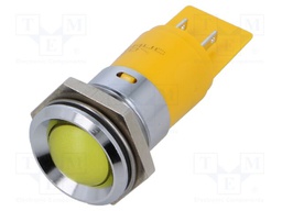 Indicator: LED; yellow; 24VDC; 24VAC