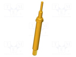Test needle; Operational spring compression: 4mm; 8A; Ø: 1mm; 1.5N