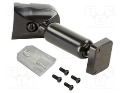 Mirror holder; black; Car brand: universal; glued