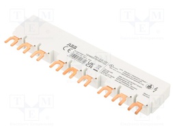 Busbar; 16mm2; 690VAC; 250VDC; 6kV; Inom: 100A; fork; No.of mod: 3