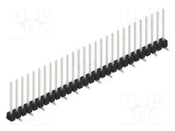 Connector: pin strips; pin header; male; PIN: 28; 2.54mm; SMT; 1x28