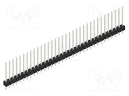 Connector: pin strips; pin header; male; PIN: 34; 2.54mm; THT; 1x34