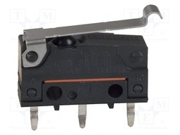 Microswitch SNAP ACTION; with lever with roller simulation